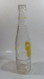 Vintage Nugrape "A Flavour You Can't Forget" 9 1/2" Tall 10 Fl oz Clear Glass Soda Pop Beverage Bottle