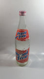 Vintage Pepsi Free 99% Caffeine Free 11 1/2" Tall Paper Label 750mL Clear Glass Soda Pop Beverage Bottle with Cap