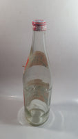 Vintage Pepsi Free 99% Caffeine Free 11 1/2" Tall Paper Label 750mL Clear Glass Soda Pop Beverage Bottle with Cap