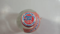 Vintage Pepsi Free 99% Caffeine Free 11 1/2" Tall Paper Label 750mL Clear Glass Soda Pop Beverage Bottle with Cap