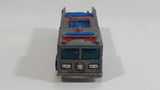 1982 Hot Wheels Fire Eater Red Fire Truck Die Cast Toy Car Vehicle - BW - Blue Lights - Hong Kong