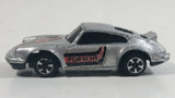 Vintage Uniborn Porsche 911 Silver Die Cast Toy Car Vehicle Hong Kong
