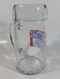 Vintage Budweiser Lager Beer 8" Tall Heavy Thick Glass Mug