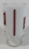 Vintage Schlitz "The Beer that made Milwaukee Famous" White Design 7" Tall Glass Beer Cup
