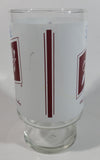 Vintage Schlitz "The Beer that made Milwaukee Famous" White Design 7" Tall Glass Beer Cup