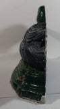 Vintage 16" Long Hand Painted Cast Iron Mallard Duck Door Stop