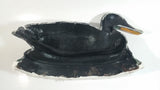 Vintage 16" Long Hand Painted Cast Iron Mallard Duck Door Stop