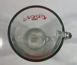 Vintage Coors Premium Beer Heavy Thick Glass 7" Tall Pitcher