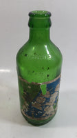 Rare Short lived 1980s Dad's Pop Shop Beverages Ltd. Vancouver, B.C. Green Glass Soda Pop Bottle