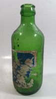 Rare Short lived 1980s Dad's Pop Shop Beverages Ltd. Vancouver, B.C. Green Glass Soda Pop Bottle