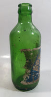 Rare Short lived 1980s Dad's Pop Shop Beverages Ltd. Vancouver, B.C. Green Glass Soda Pop Bottle