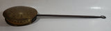 Vintage English Brass Bed Warmer with Long Handle Hearth Ware
