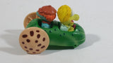 1987-1988 Green Fraggle Rock Wembley and Boober Cucumber Shaped Toy Car Vehicle McDonald's Happy Meal Toy