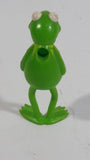 Vintage 1978 Fisher Price Henson The Muppets Kermit The Frog Stick Puppet Action Figure Toy 3 1/2" Tall - Hong Kong