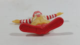 1995 McDonald's Ronald McDonald Clown 3 1/4" PVC Toy Figure
