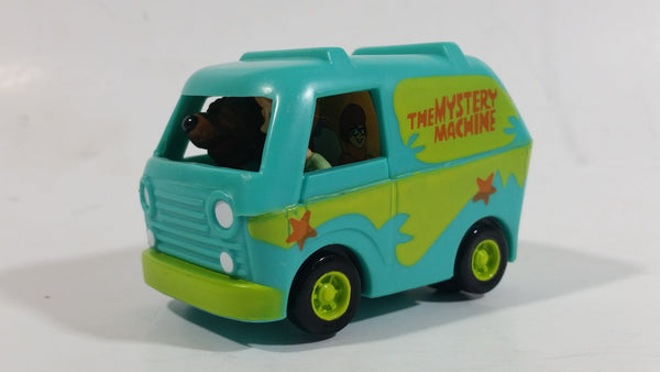 1996 Hanna Barbera Scooby Doo! The Mystery Machine Van Plastic Pullback Motorized Friction Toy Car Vehicle Burger King Kid's Meal