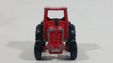 Majorette Tracteur Tractor No. 208 Red and Black Die Cast Toy Farm Machinery Vehicle