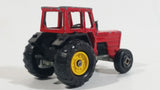 Majorette Tracteur Tractor No. 208 Red and Black Die Cast Toy Farm Machinery Vehicle