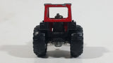 Majorette Tracteur Tractor No. 208 Red and Black Die Cast Toy Farm Machinery Vehicle