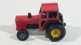 Majorette Tracteur Tractor No. 208 Red and Black Die Cast Toy Farm Machinery Vehicle