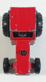 Majorette Tracteur Tractor No. 208 Red and Black Die Cast Toy Farm Machinery Vehicle