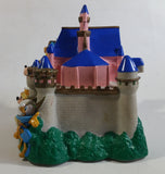 Disney 50th Anniversary Magic Kingdom Light Up Musical Pink Castle Coin Bank Plays 1945 Zip A Dee Doo Dah