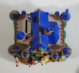 Disney 50th Anniversary Magic Kingdom Light Up Musical Pink Castle Coin Bank Plays 1945 Zip A Dee Doo Dah