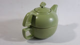 2003 Chantal Foam Soft Green Combination Teapot Tea Cup Ceramic Collectible