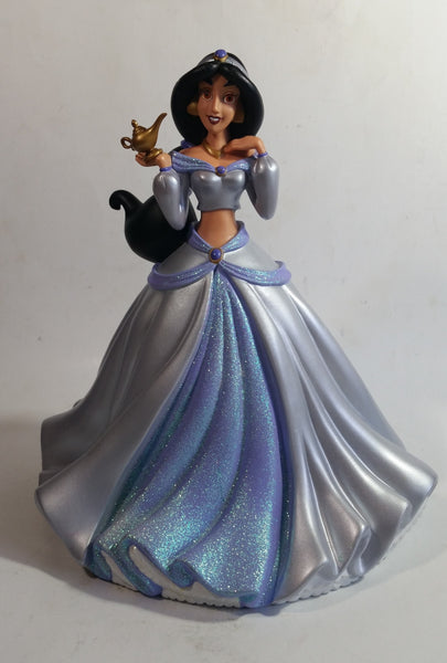 Disney Aladdin Jasmine Character Holding Genie Bottle Wearing A Dress Coin Bank