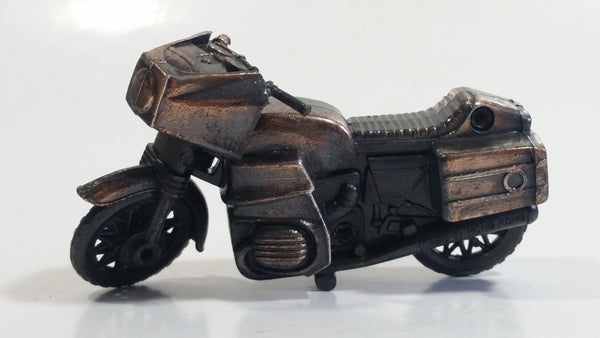 Vintage Miniature Motorcycle Motorbike Metal Pencil Sharpener Doll House Furniture Size