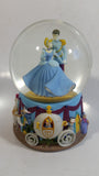 Enesco Disney Cinderella and Prince Charming Musical Snow Globe Plays "I Love You Truly"