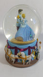 Enesco Disney Cinderella and Prince Charming Musical Snow Globe Plays "I Love You Truly"