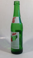 Rare Hard To Find Vintage Diet 7UP 300mL English French Green Glass Soda Pop Beverage Bottle