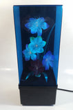 Beautiful Vintage 1985 Fiber Optics Windup Musical Box Fiber Optics Flower Light