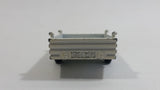Vintage Majorette Super Cargo Trailer #21728 White Die Cast Toy Car Vehicle