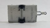 Vintage Majorette Super Cargo Trailer #21728 White Die Cast Toy Car Vehicle