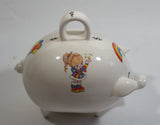 Vintage Rare Rainbow Brite Cartoon Character Ceramic Piggy Pig Coin Bank