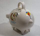 Vintage Rare Rainbow Brite Cartoon Character Ceramic Piggy Pig Coin Bank