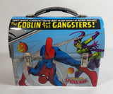 2007 Marvel Comics The Amazing Spider-Man "The Goblin and the Gangsters!" Tin Metal Lunch Box