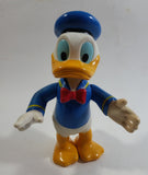 Disney Donald Duck Cartoon Character Hard Rubber Articulated 6 1/2" Tall Figure