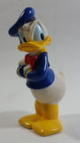 Disney Donald Duck Cartoon Character Hard Rubber 5 1/2" Tall Figure