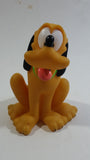 Disney Pluto Dog Cartoon Character Hard Rubber 4 3/4" Tall Figure