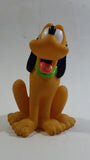Disney Pluto Dog Cartoon Character Hard Rubber 4 3/4" Tall Figure