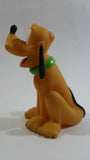 Disney Pluto Dog Cartoon Character Hard Rubber 4 3/4" Tall Figure