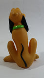 Disney Pluto Dog Cartoon Character Hard Rubber 4 3/4" Tall Figure