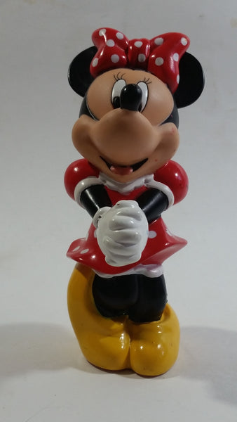 Disney Minnie Mouse Cartoon Character Hard Rubber 5 1/2" Tall Figure