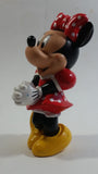 Disney Minnie Mouse Cartoon Character Hard Rubber 5 1/2" Tall Figure