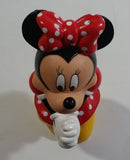Disney Minnie Mouse Cartoon Character Hard Rubber 5 1/2" Tall Figure