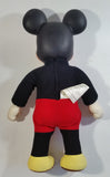 Vintage 1970s Hasbro Walt Disney Productions Marching Mickey Mouse 19" Tall Rubber and Fabric Toy Doll Cartoon Character Made in Hong Kong