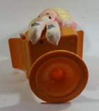 Vintage 1960s Senpo Musical Doll in Chair 12" Tall Toy Collectible